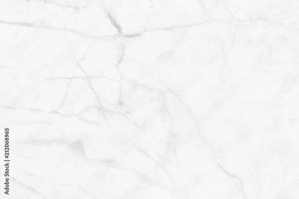 Obraz premium White gray marble texture in natural pattern with high resolution for background and design art work. Tile stone floor.
