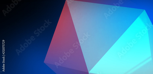 3d render. Abstract backgro...