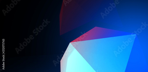 3d render. Abstract backgro...