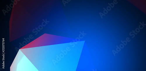 3d render. Abstract backgro...