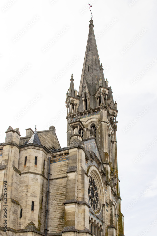 Fototapeta premium Briare. Eglise saint Etienne. Loiret, Pays de Loire, France