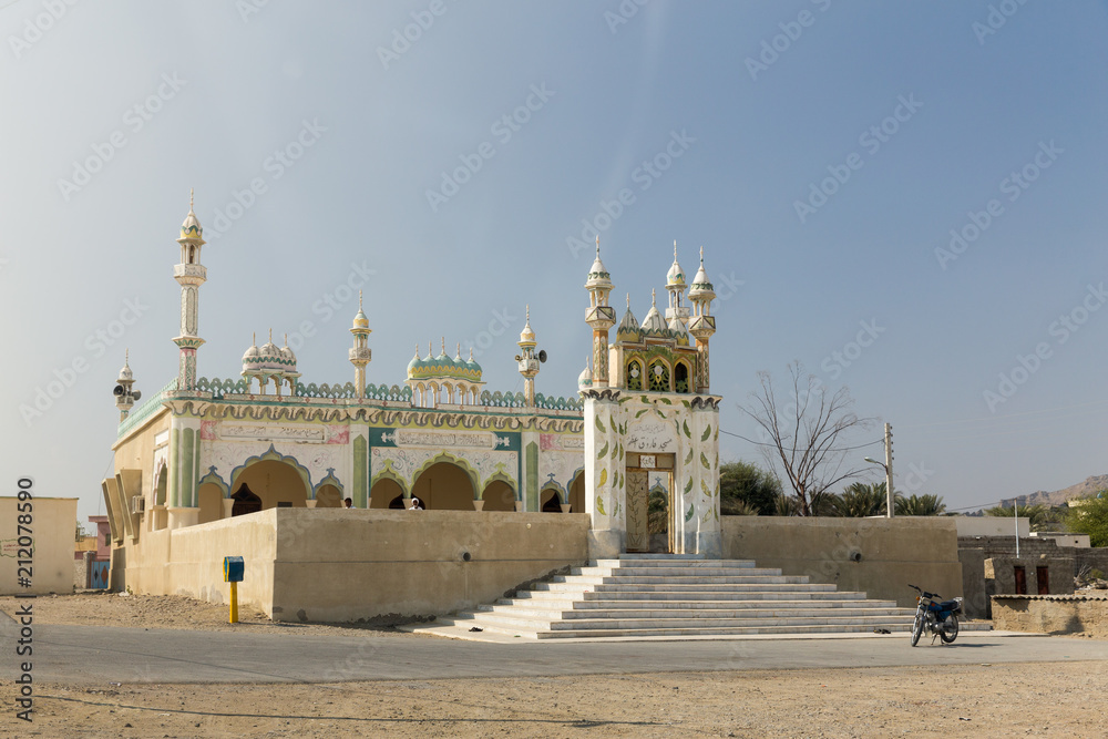 Obraz premium Sunni Mosque, Sistan and Baluchistan, Iran