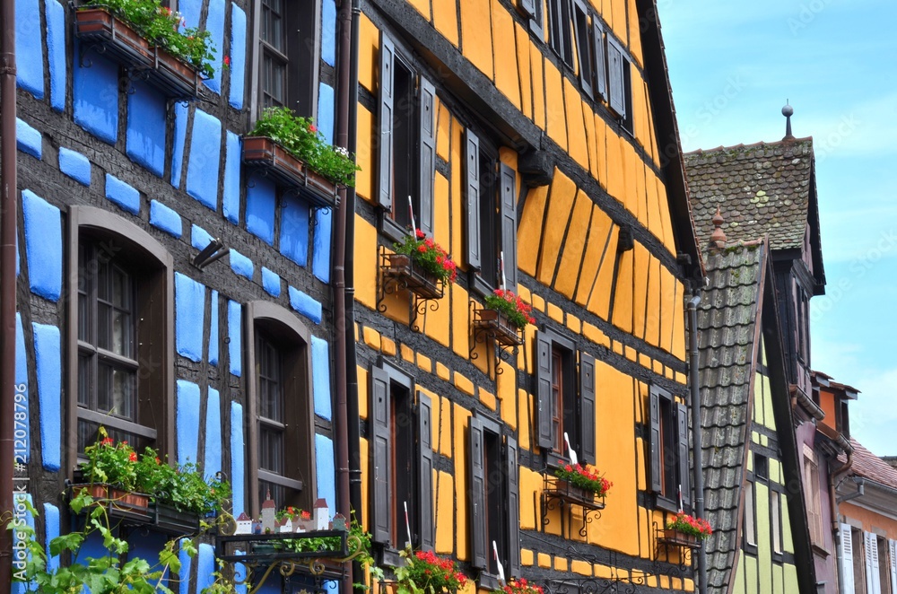Riguewihr, l'un des plus beaux villages de France, Alsace, Europe