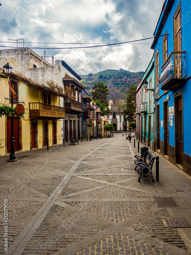 Stadt mit Namen Teror auf Gran Canaria