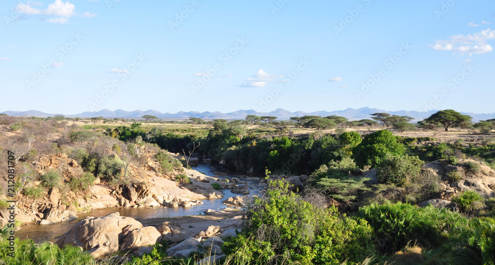 Ngiro River in Shaba & Samburu National Park near Joy's Camp
