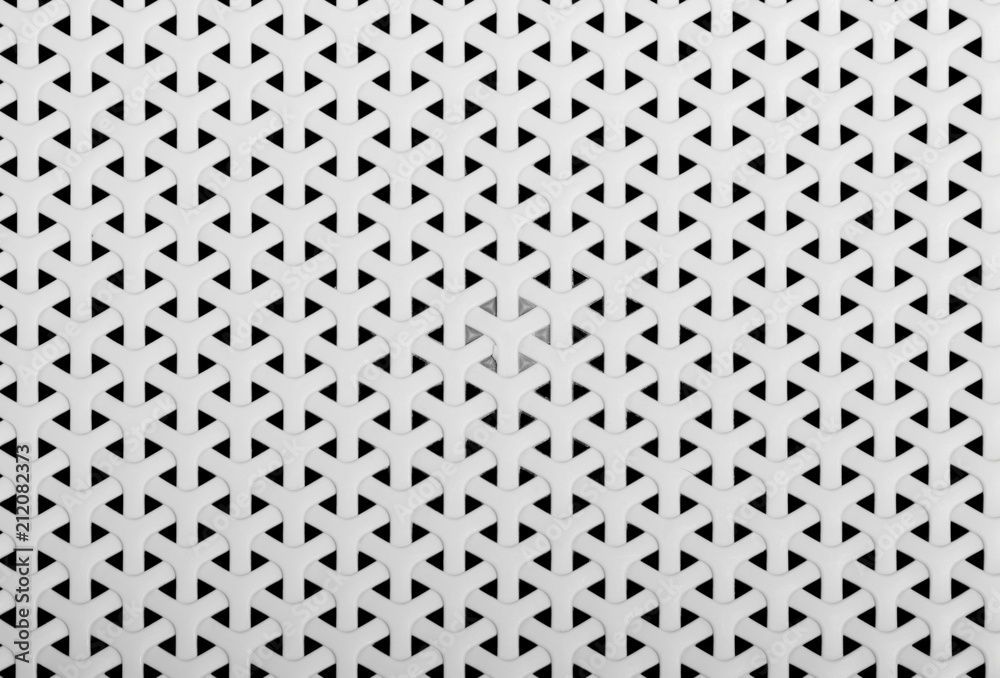 White Plastic Form Texture Background Stock Photo, Picture and