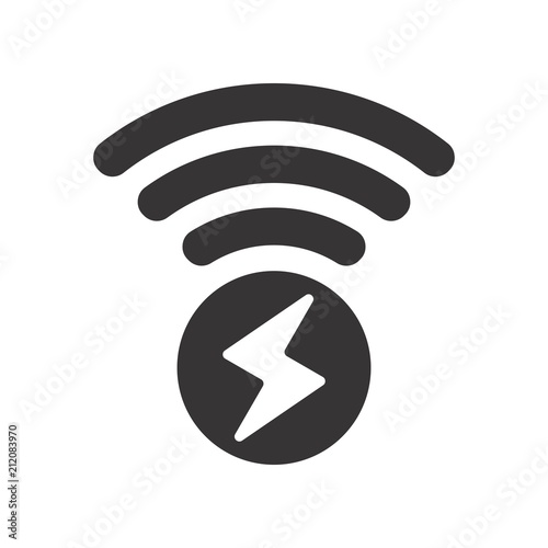 Signal logo. Communication icon. Connection symbol. Vector eps 08.