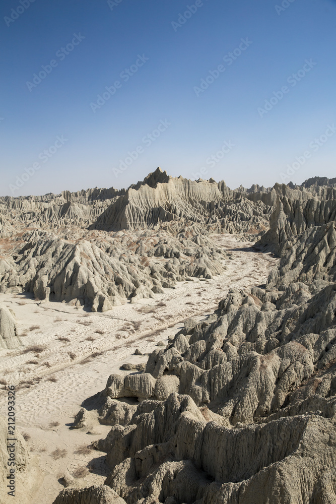 Obraz premium Badlands of Chabahar, Sistan and Baluchistan, Iran