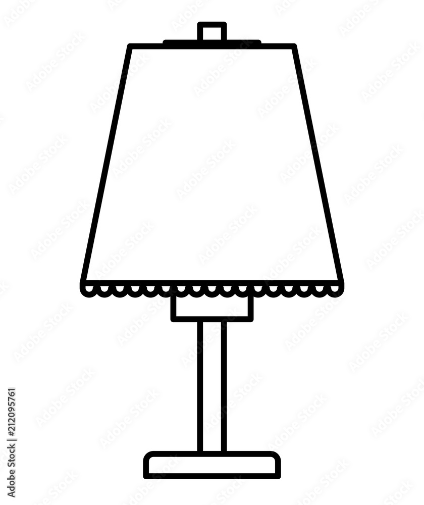 house lamp isolated icon vector illustration design house lamp isolated icon vector illustration design