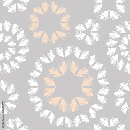 Feather pattern wallpaper. Seamless Background
