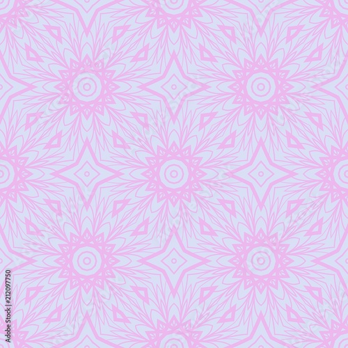 Abstract Vector seamless pattern with abstract geometric style. Repeating sample figure and line. For interiors design, wallpaper, textile industry