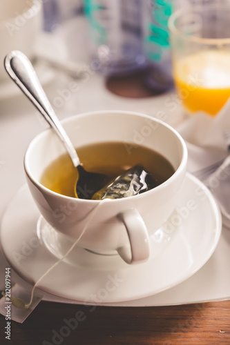 Tea in tea cup