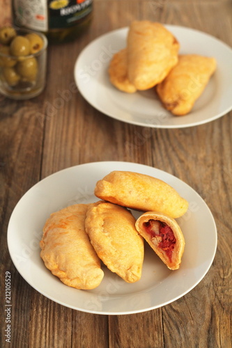 Spanish tapa empanadilla