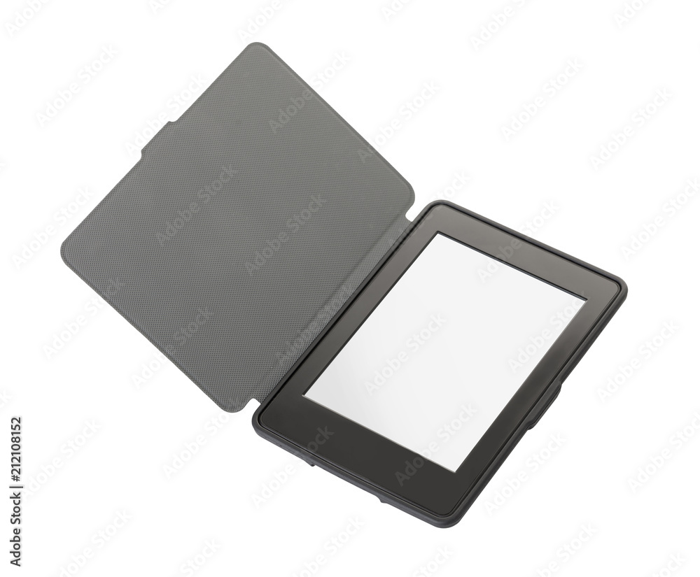 e-book in gray cover e-book in gray cover
