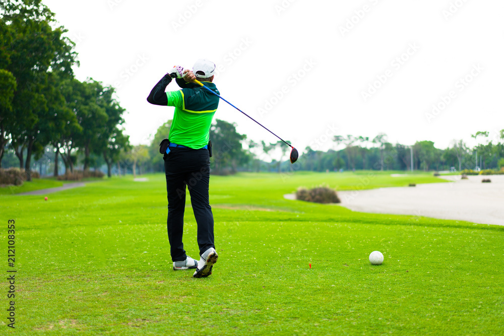 Obraz premium Billion Businesses with Favorite Golf in the Holidays