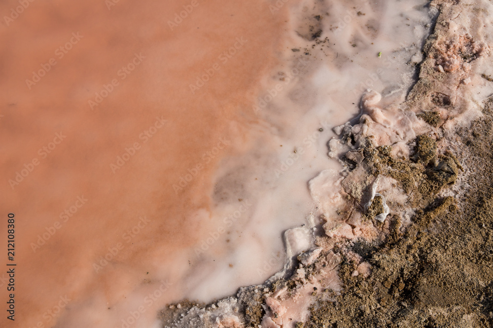 Obraz premium Salt Lake of Lipar, Sistan and Baluchistan, Iran