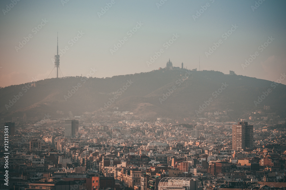 Fototapeta premium Barcelona city