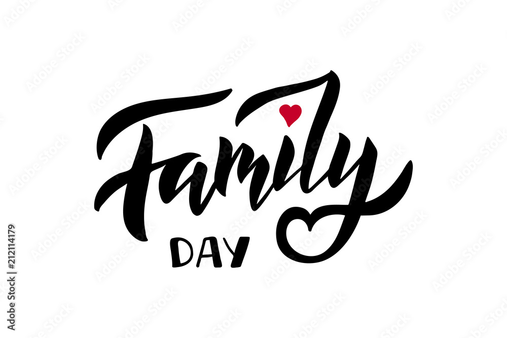 Obraz premium Happy Family Day