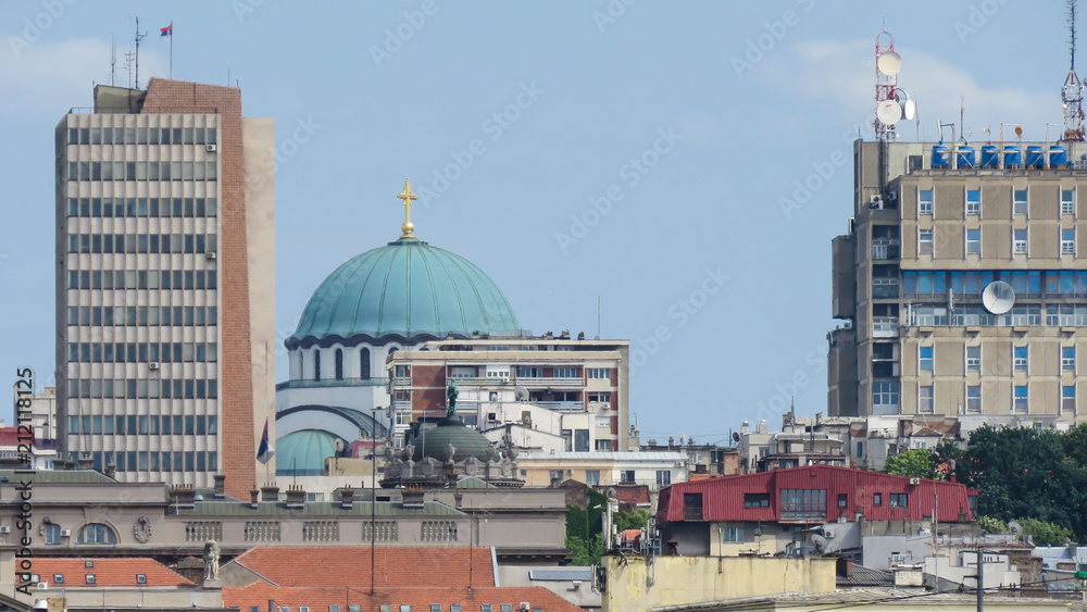 Fototapeta premium St. Sava's temple, Belgrade