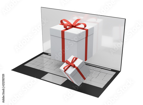 computer desktop gift boxes...