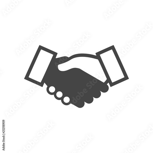 Handshake icon, Business Partners icon logo