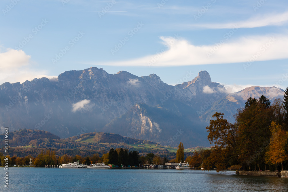 the lake of Thun, Switzerland the lake of Thun, Switzerland