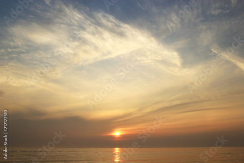 sunset, sea, sky © Gostns