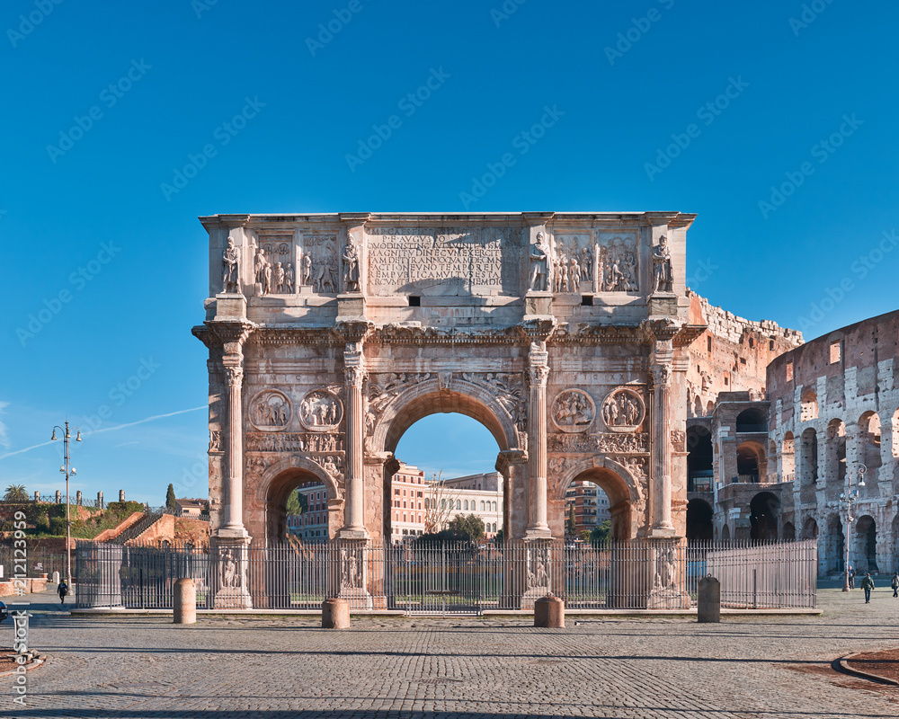 Rome, Arch of Constantine