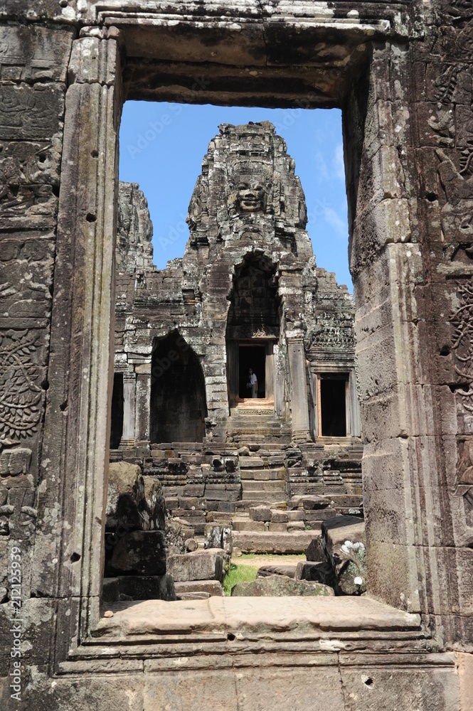 bayon temple in cambodia bayon temple in cambodia
