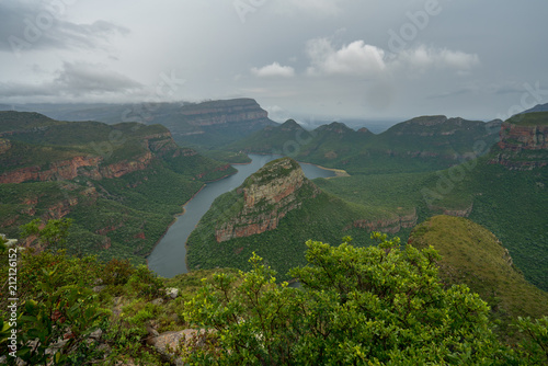 Blyde River Canyon   Three Rondavels  S  dafrika  Afrika