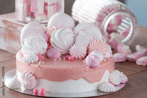 Pink cake