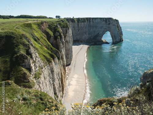 Kreidefelsen in der Normandie