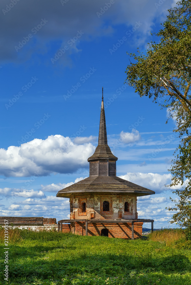 Troitse-Gledensky Monastery, Veliky Ustyug, Russia Troitse-Gledensky Monastery, Veliky Ustyug, Russia