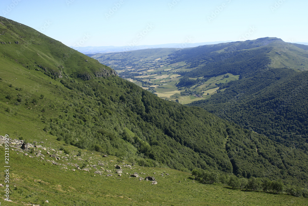 Paysages montagnards des Vosges