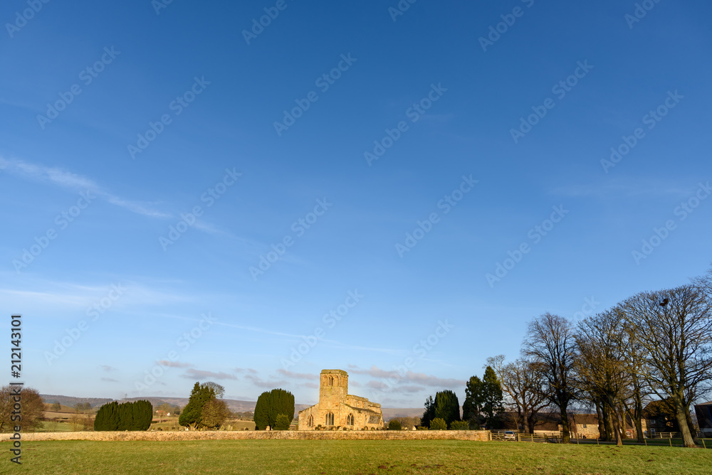 Medieval church Teeside england