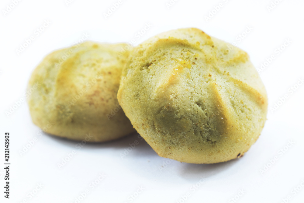 homemade cookies on white background closeup homemade cookies on white background closeup