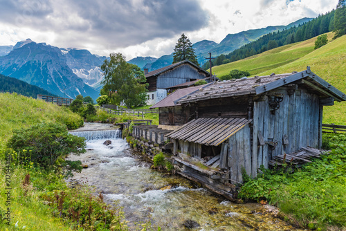 Alte Wassermühle in Tirol
