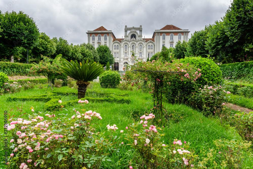 Obraz premium Park in Curia; Tamengos; Anadia; Portugal.