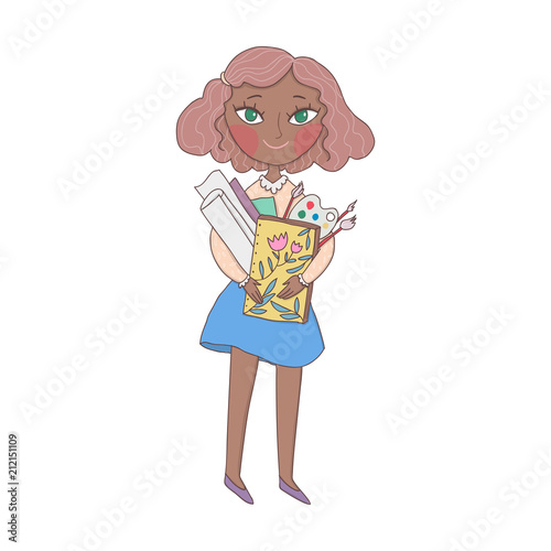 Beautiful vector card