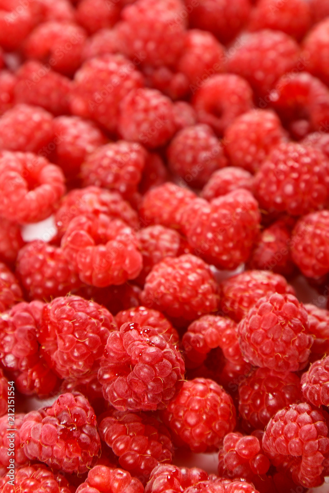 Raspberries isolated on white background Raspberries isolated on white background