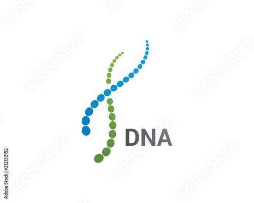 DNA logo vector