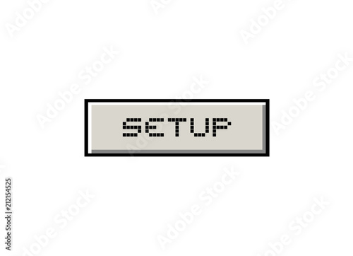 setup button message