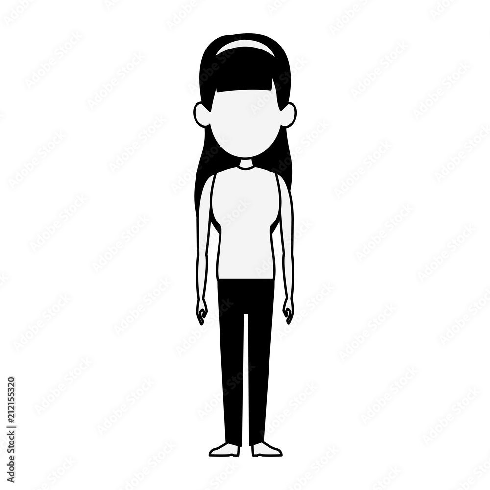 Woman cartoon isolated vector illustration graphic design Woman cartoon isolated vector illustration graphic design