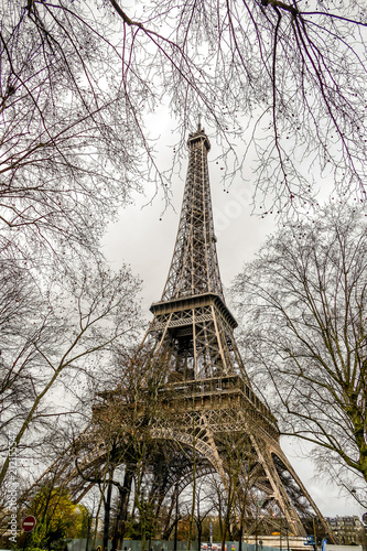 Eiffel Tower, Photo image a Beautiful panoramic view of Paris Metropolitan City