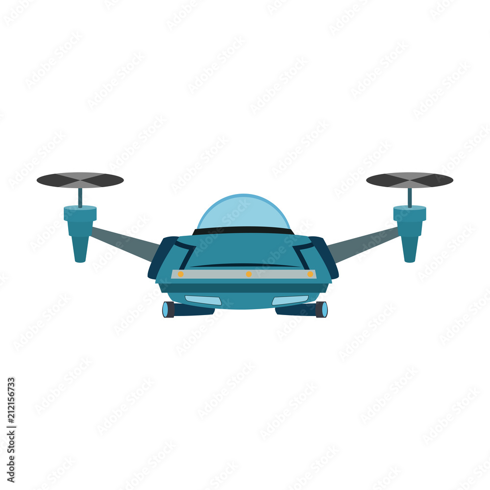 RC drone isolated vector illustration graphic design RC drone isolated vector illustration graphic design