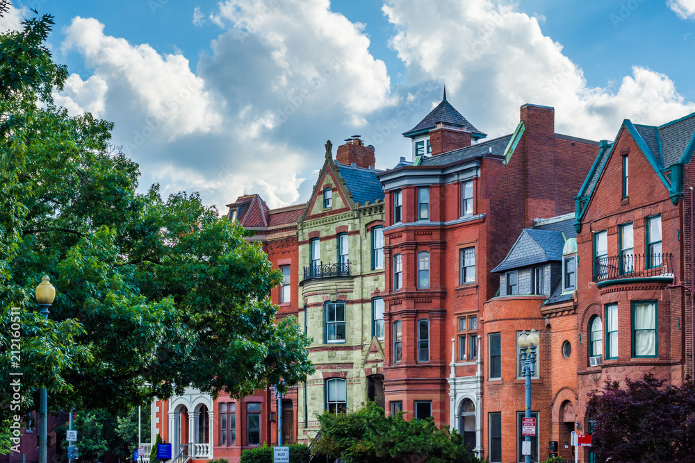 Architecture at Logan Circle, in Washington, DC Architecture at Logan Circle, in Washington, DC