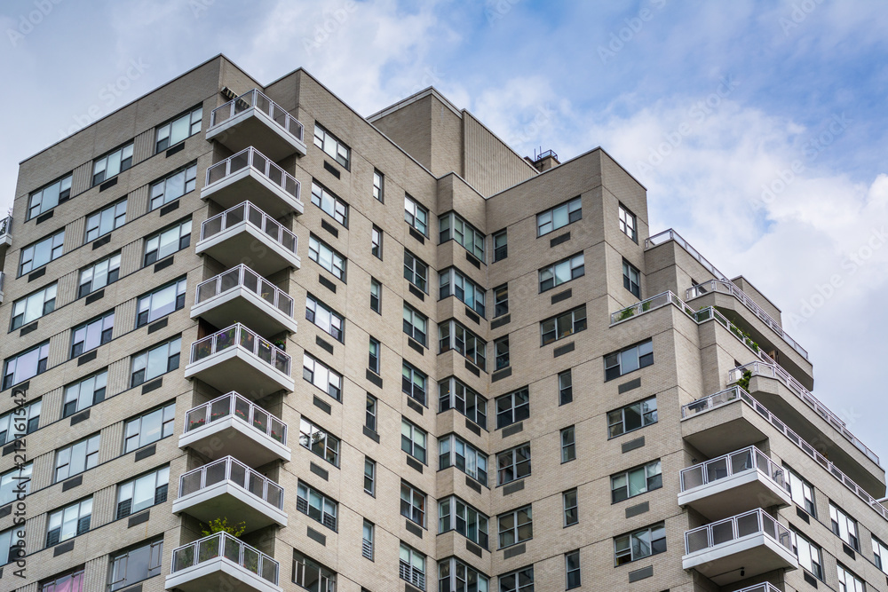 Residential building in Greenwich Village, Manhattan, New York City