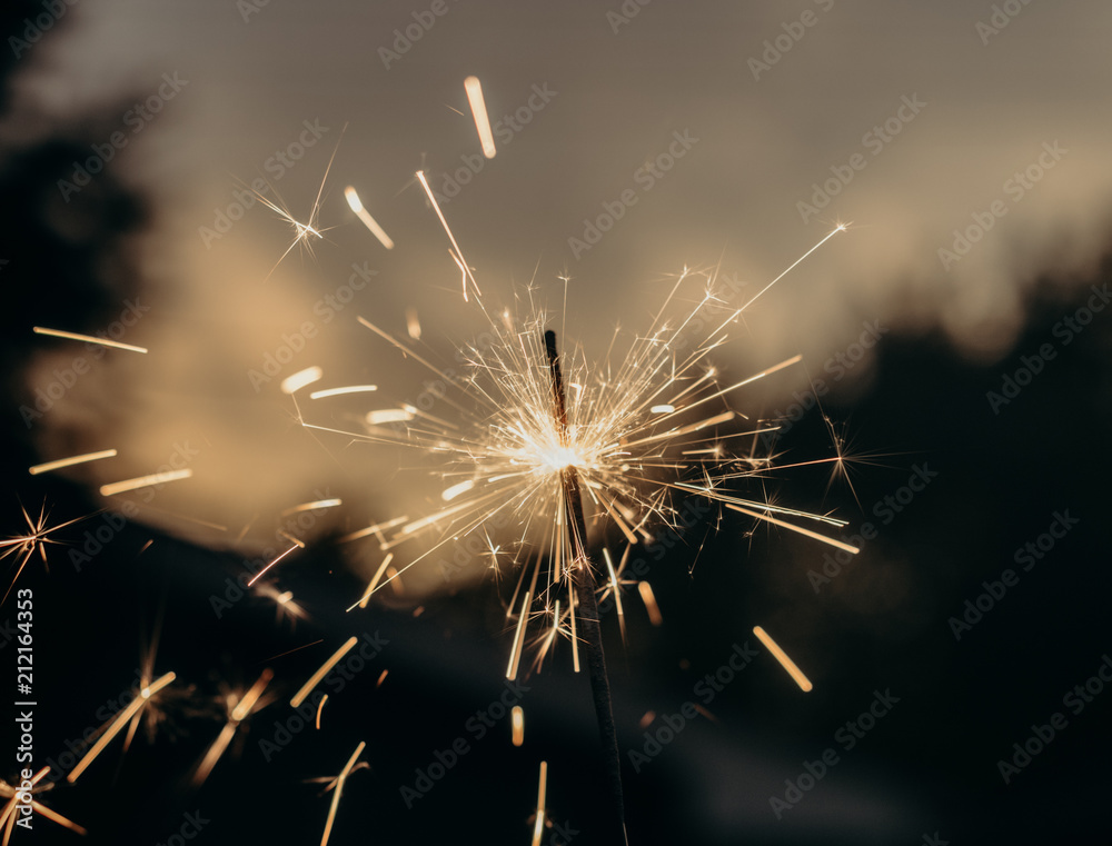 Fototapeta premium sparkler