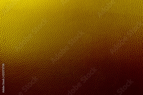 Golden & Black shade genuine leather texture background. 