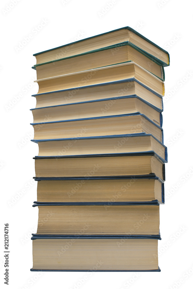 Fototapeta premium Books a pile.